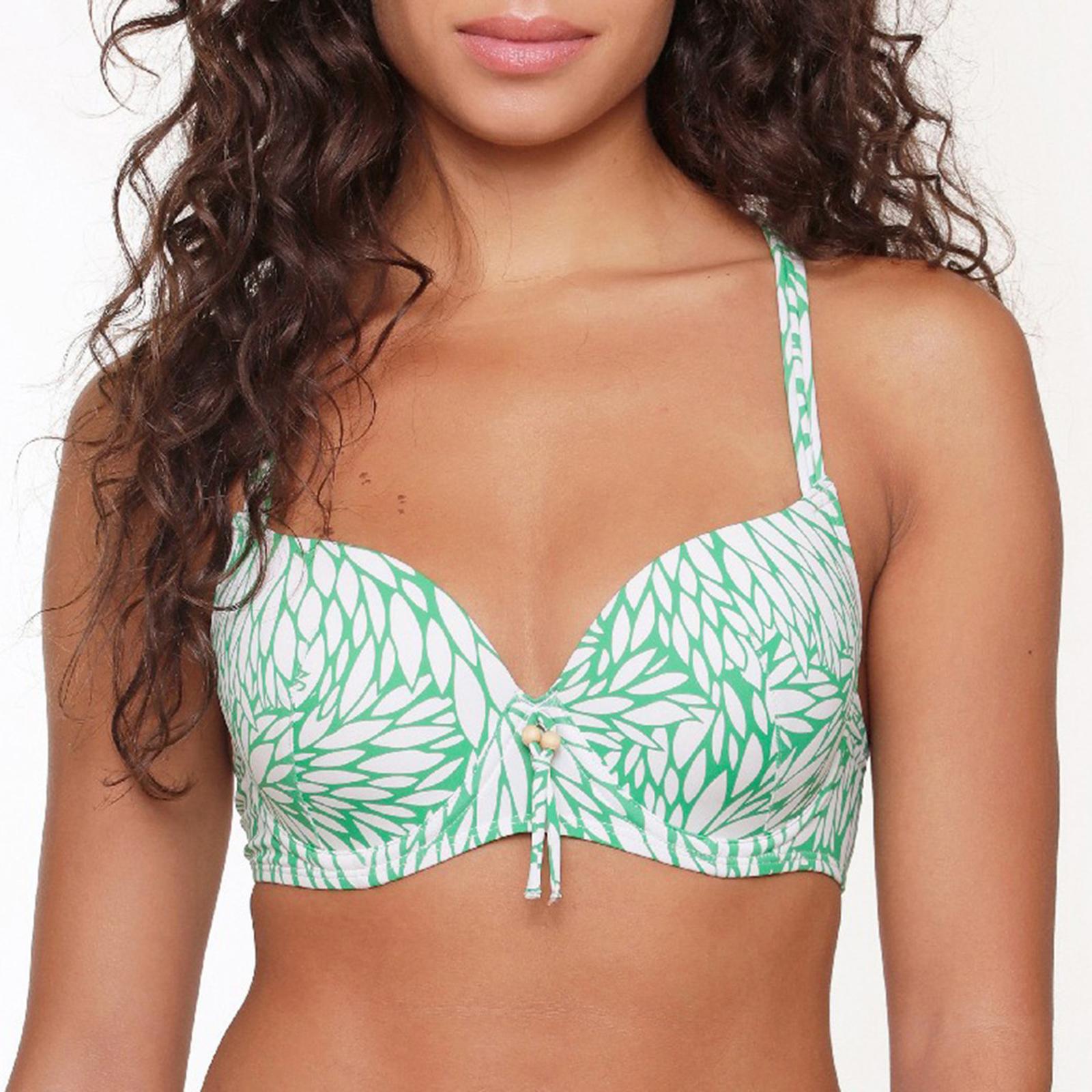 Green Moulded Bikini Top Brandalley