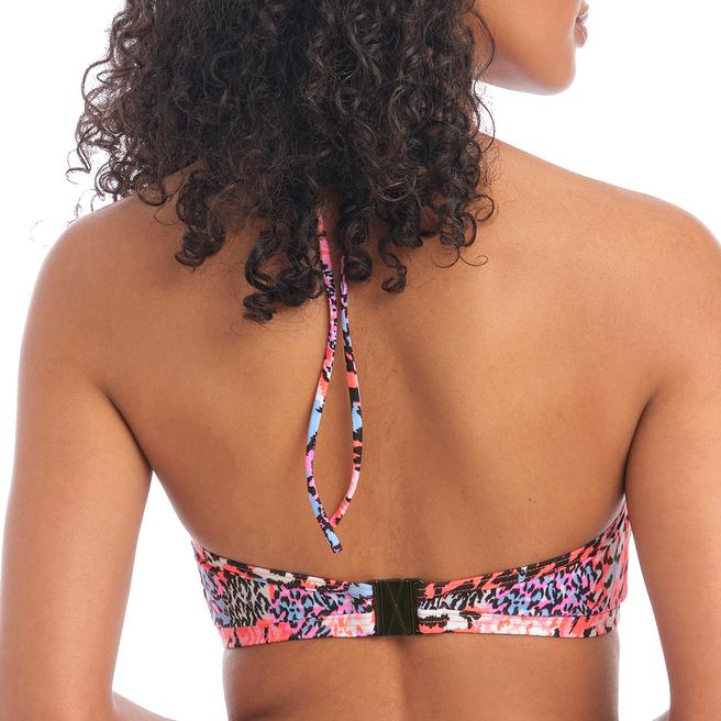 Multi Serengeti Haze Non Wired Triangle Bikini Top Brandalley
