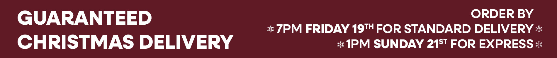 Christmas Orders - BRANDALLEY