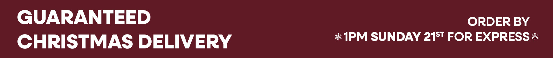 Christmas Orders - BRANDALLEY