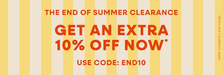 The End Of Summer Clearance