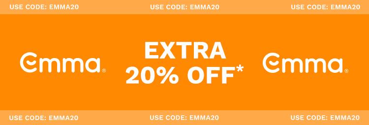 EMMA - EXTRA 20% OFF