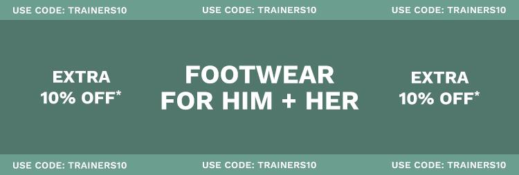 Footwear for him + her