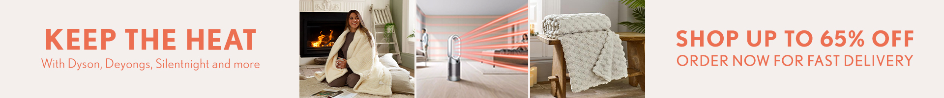 KEEP THE HEAT WITH DYSON, DUUX AND MORE - BRANDALLEY