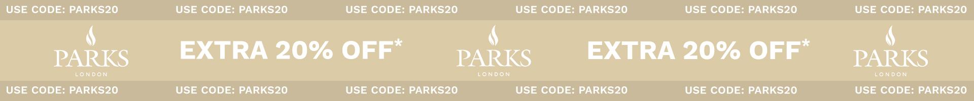 PARKS - EXTRA 20% OFF