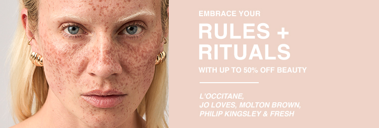 Rules + Rituals - With up to 50% OFF