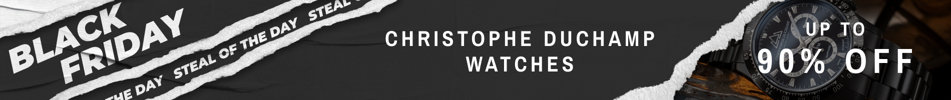 90% Off Christophe Duchamp Luxury Watches - BRANDALLEY