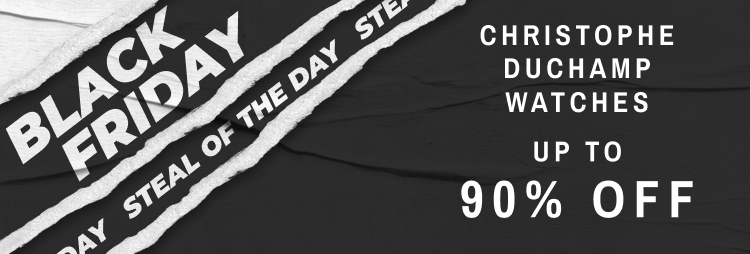 90% Off Christophe Duchamp Luxury Watches - BRANDALLEY