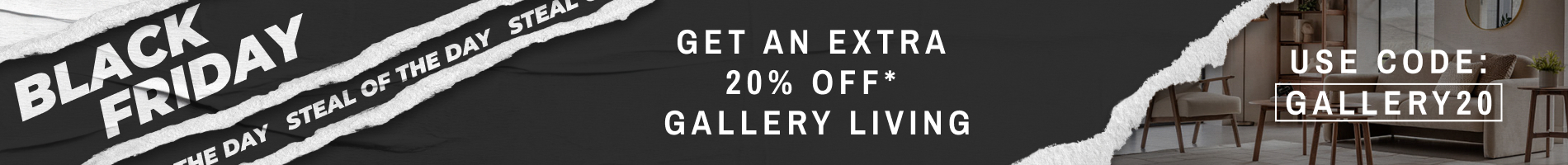 Gallery Living - Extra 20% Off - BRANDALLEY