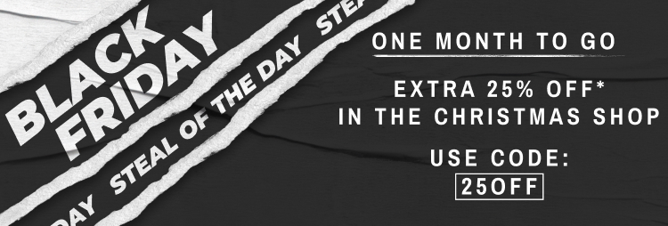 Extra 25% Off in The Christmas Shop - BRANDALLEY