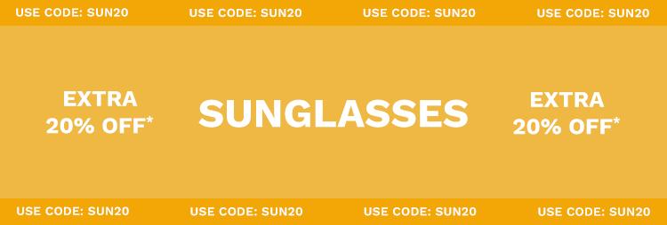 Sunglasses - Extra 20% off