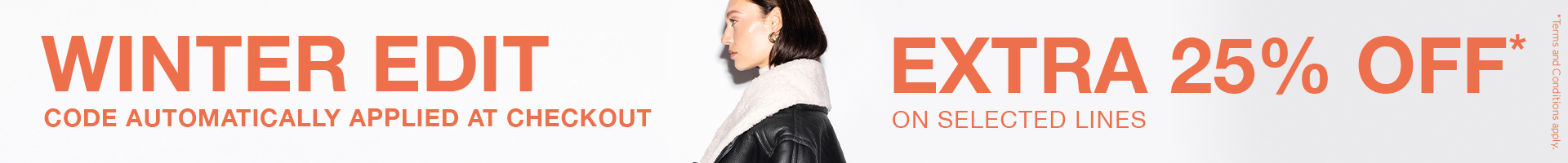 An Extra 25% Off - BRANDALLEY