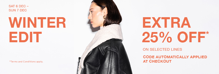 An Extra 25% Off - BRANDALLEY