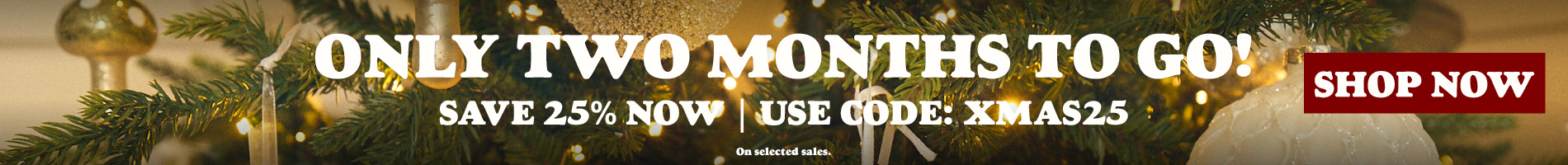 XMAS - ONLY TWO MONTHS TO GO
