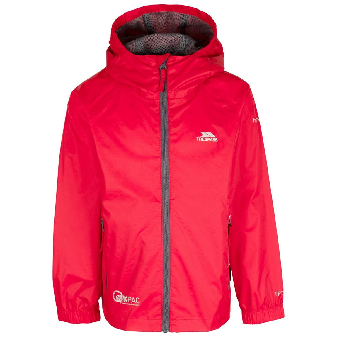 Jacket Qikpac Polyamide Red main product photo