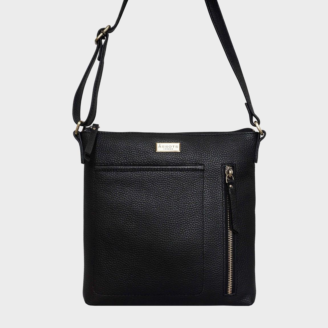 'EDITH' Pebble Grain Leather Crossbody bag main product photo