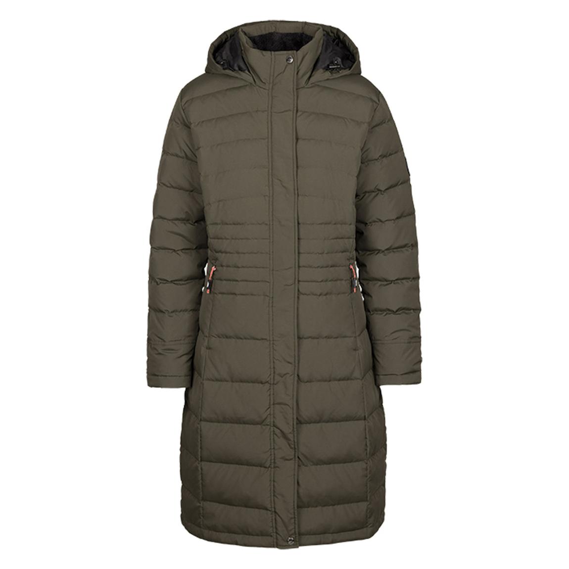 Womens/Ladies Bitsy Down Jacket Dark Vine main product photo
