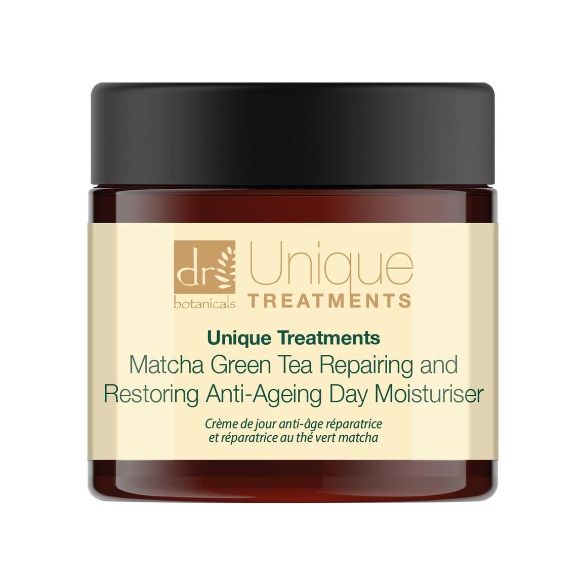 Dr Botanicals Unique Treatments Matcha Green Tea Repairing & Restoring Anti-Ageing Day Moisturiser 60ml main product photo