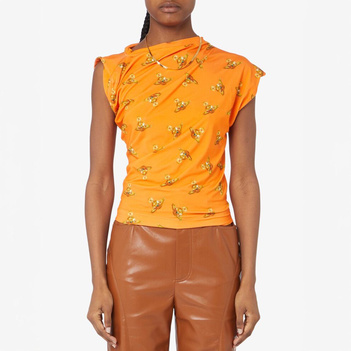 Orange Multi Hebo Top main product photo