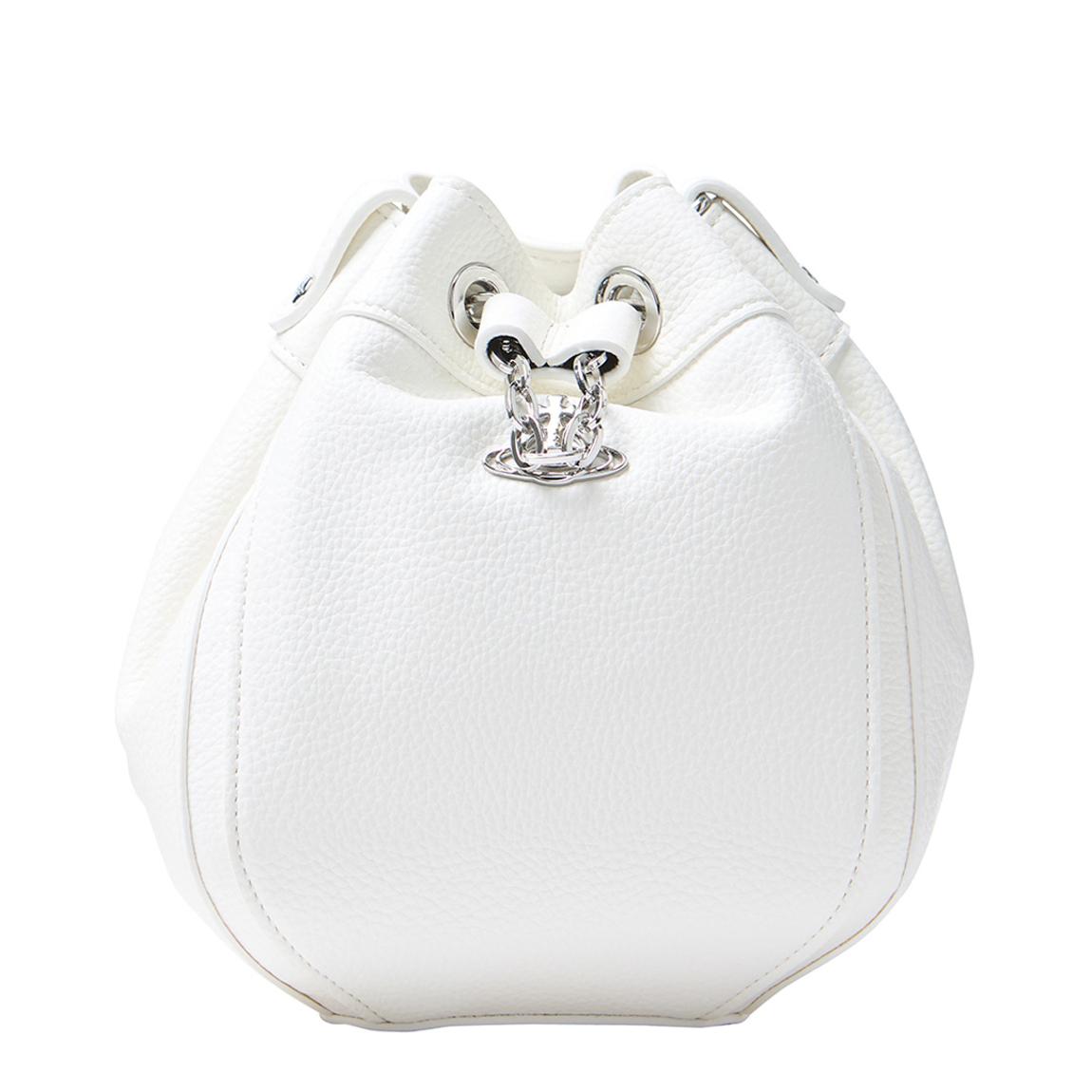 White Chrissy Small Bucket Bag main product photo