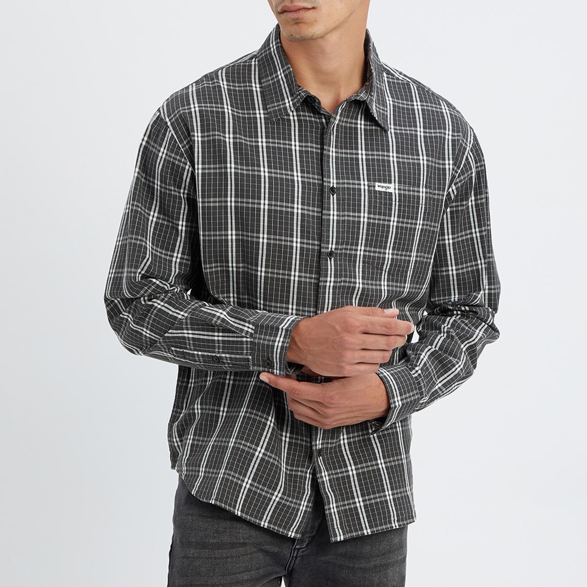 Faded Black Pocket Shirt main product photo