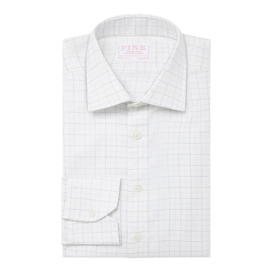 Multi Classic Fit Dobby Cotton Shirt main product photo