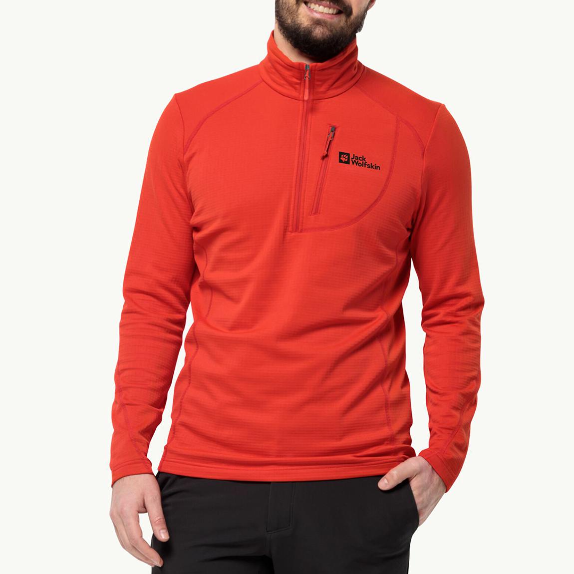 Red Kolbenberg Half Zip Fleece main product photo