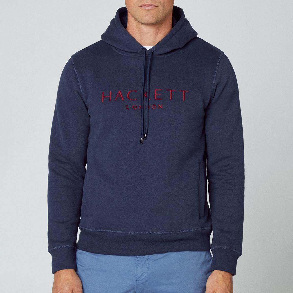 Navy Heritage Cotton Blend Hoode main product photo