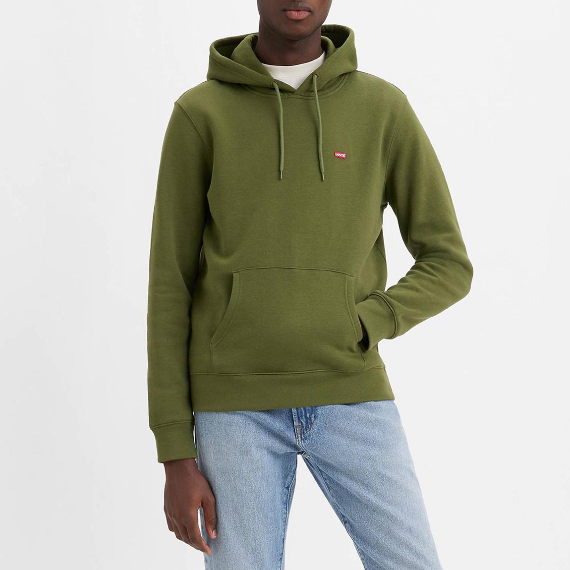 Green Core Cotton Blend Hoodie main product photo