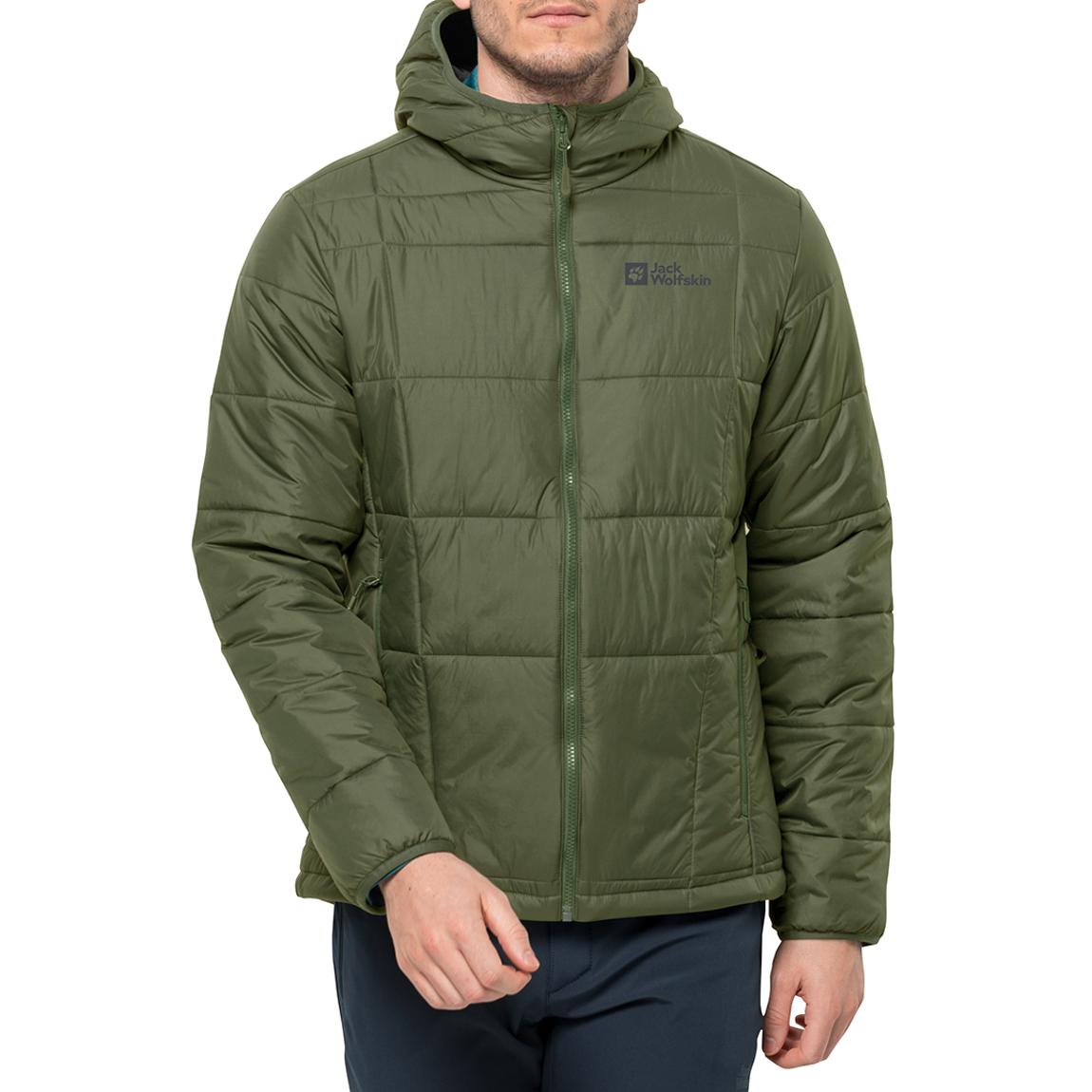 Khaki Bergland Insulated Hiking Jacket main product photo