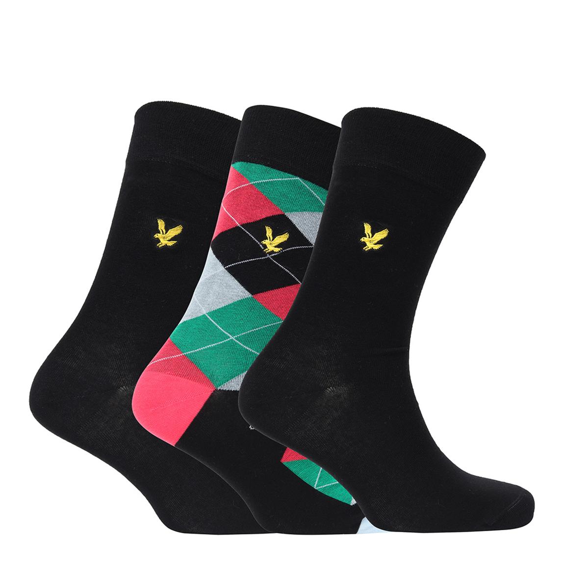Multi 3 Pack Formal Socks main product photo