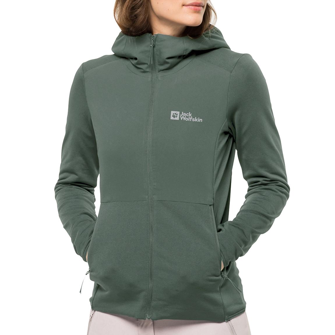 Khaki Pack & Go Hybrid Jacket main product photo