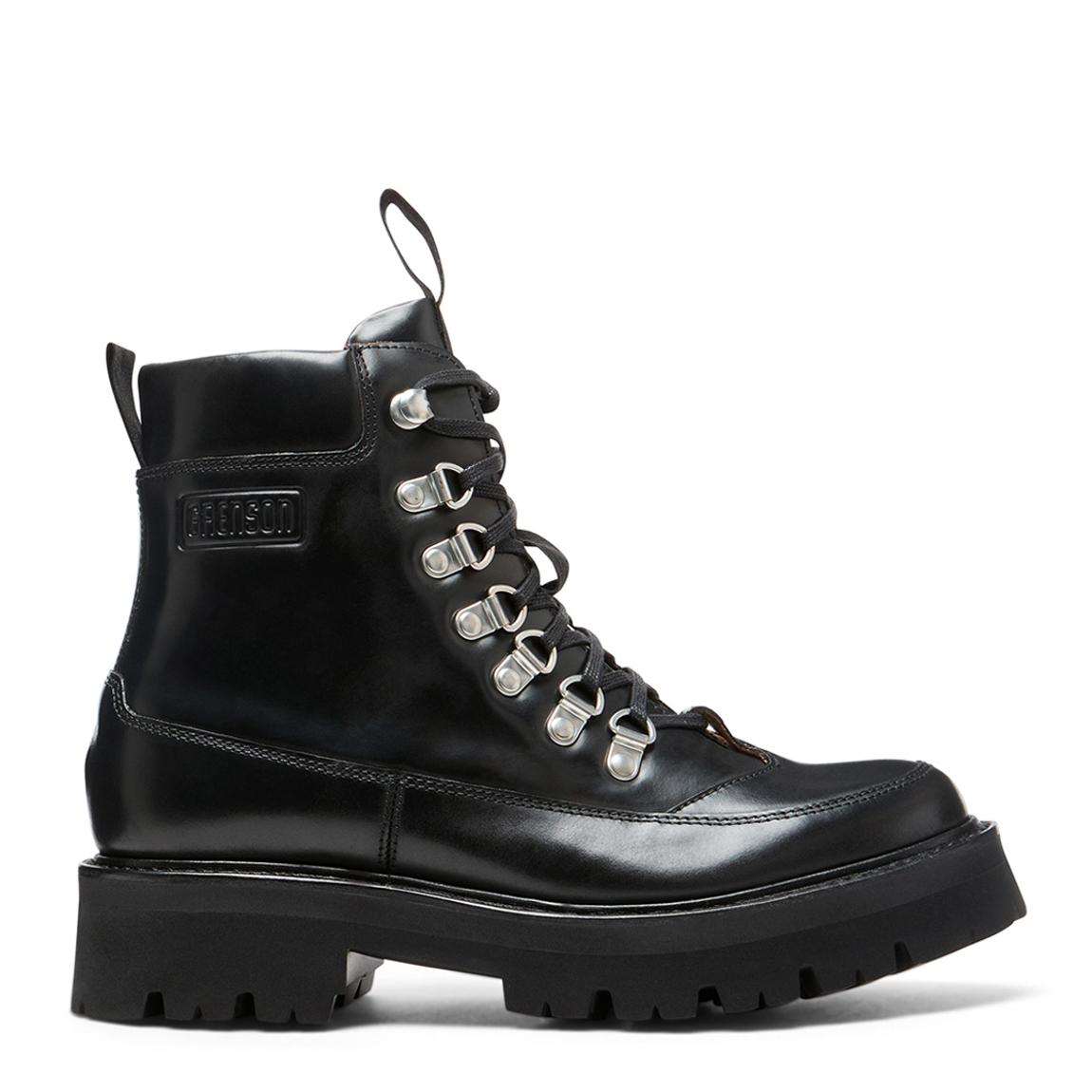 Women's Black Leather Blair Ankle Boot main product photo