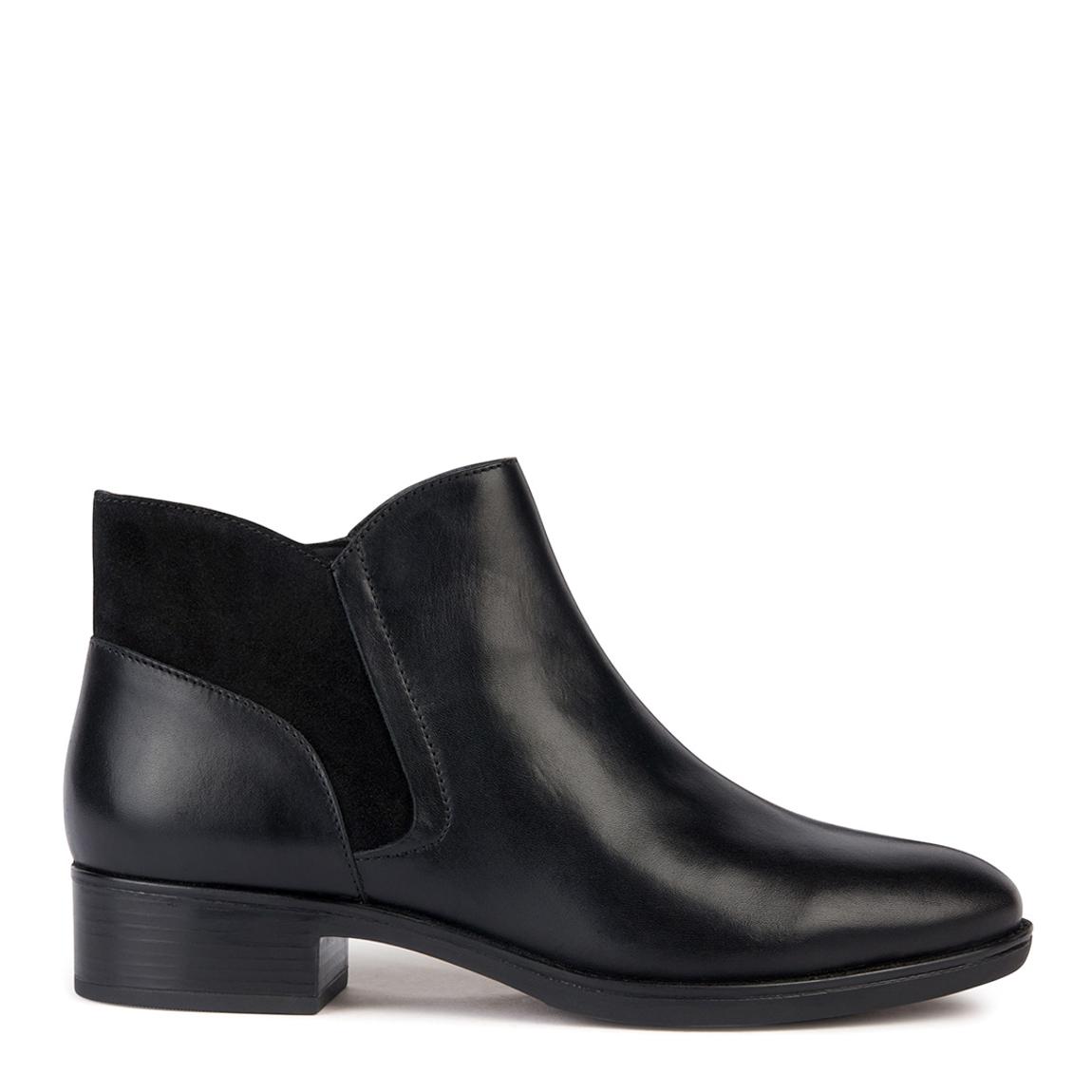 Women's Black Leather Felicity D Ankle Boot main product photo