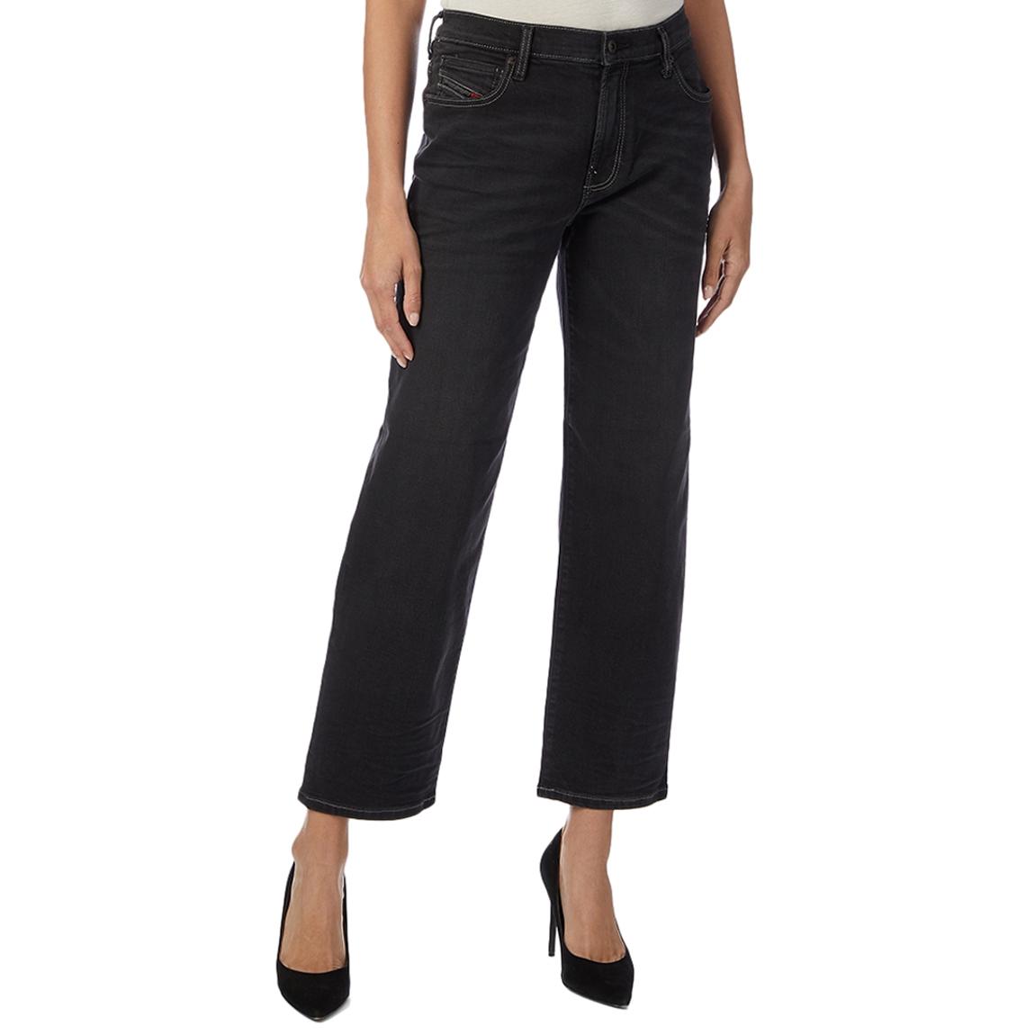 Black Niclah Straight Stretch Jeans main product photo