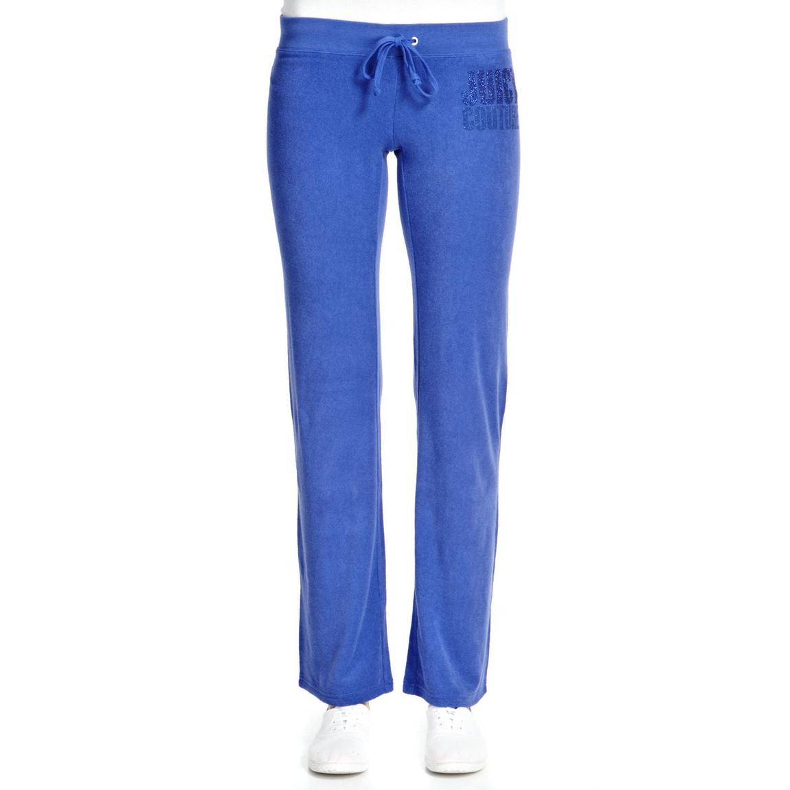 Dark Blue Long Live JC Towelling Jog Pants 32" Leg main product photo
