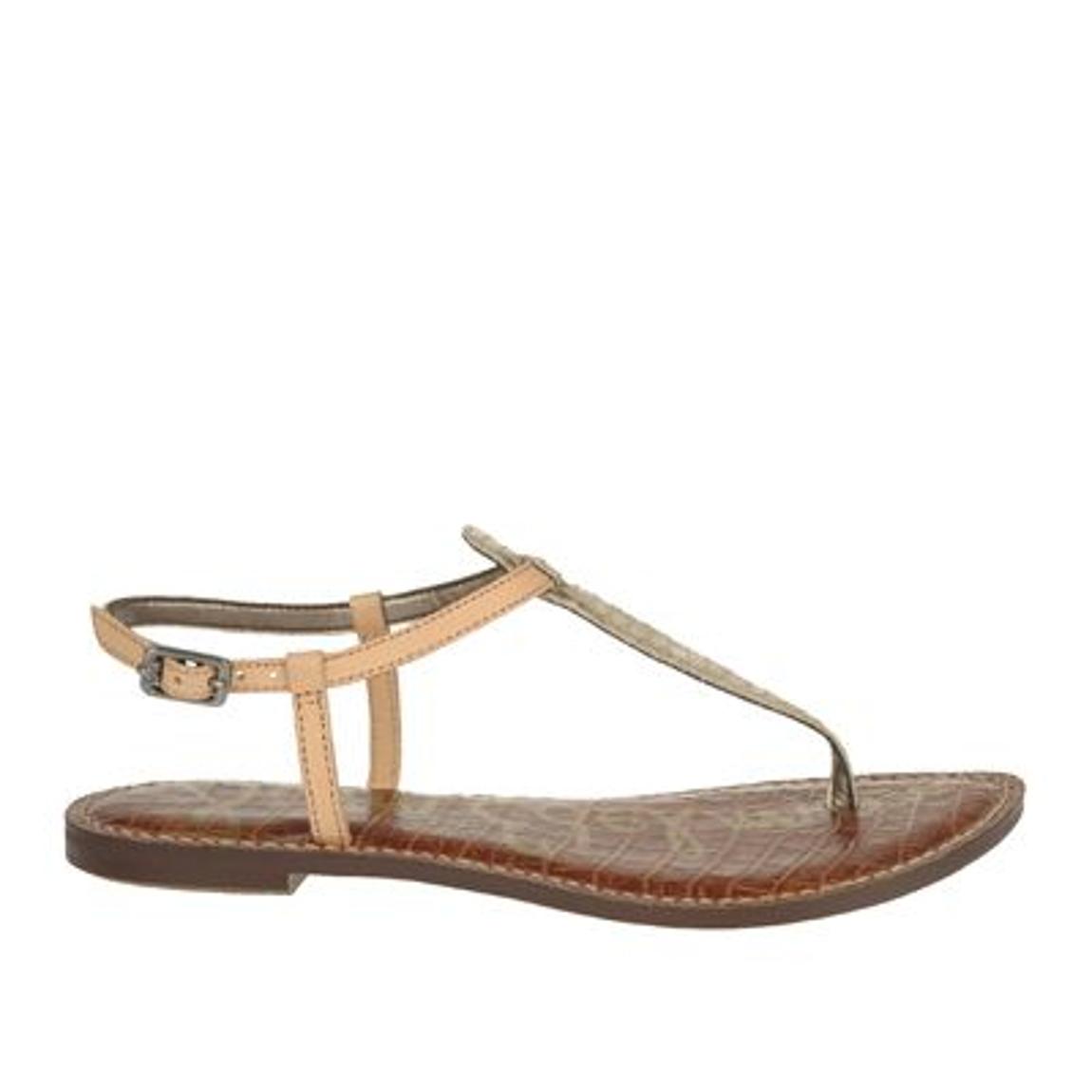 Pewter Leather Gigi Sandals main product photo