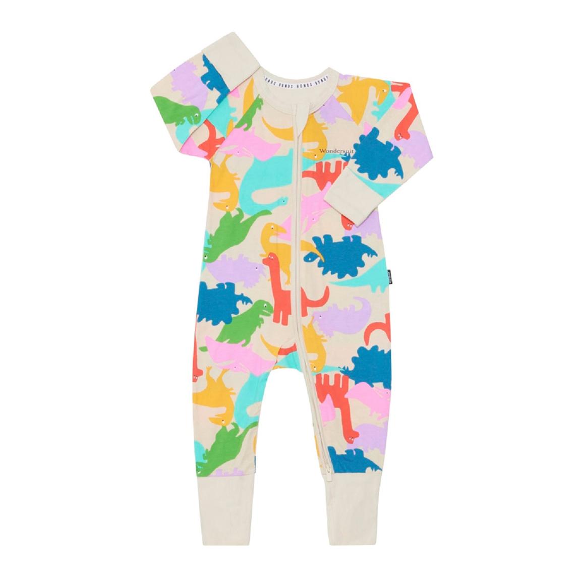 Pink Printed Zip Wondersuit main product photo