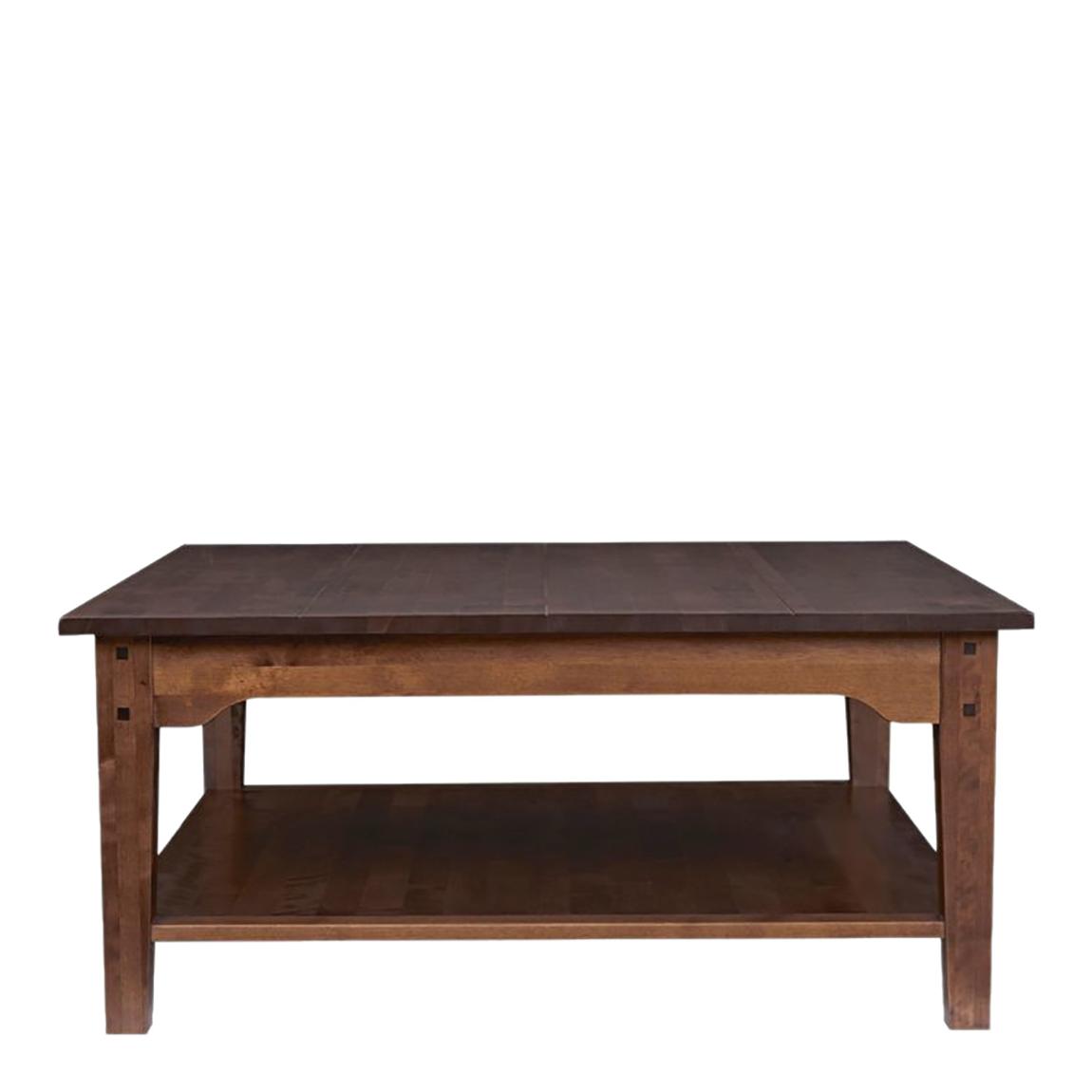 Garrat Dark Chestnut Square Coffee Table main product photo