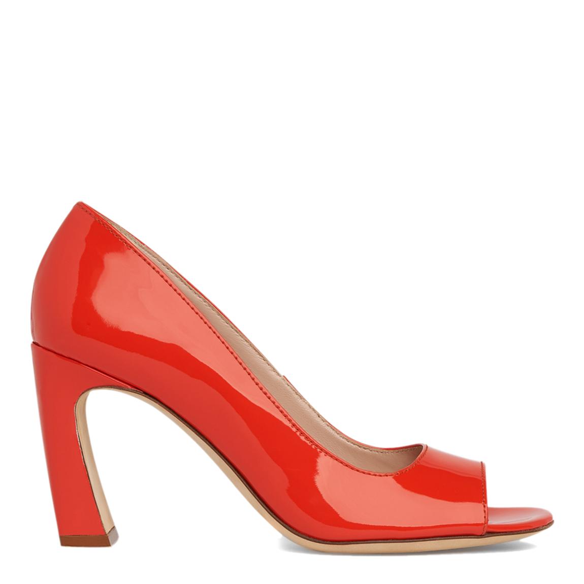 Orange Patent Leather Harper Courts main product photo