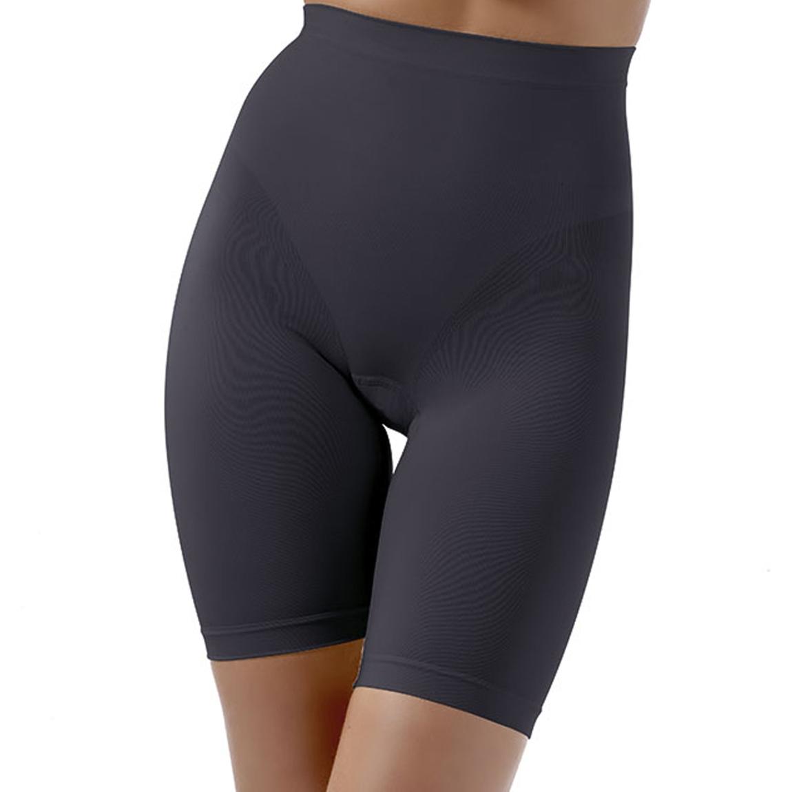 Black High Waisted Thigh Shaping Shorts main product photo