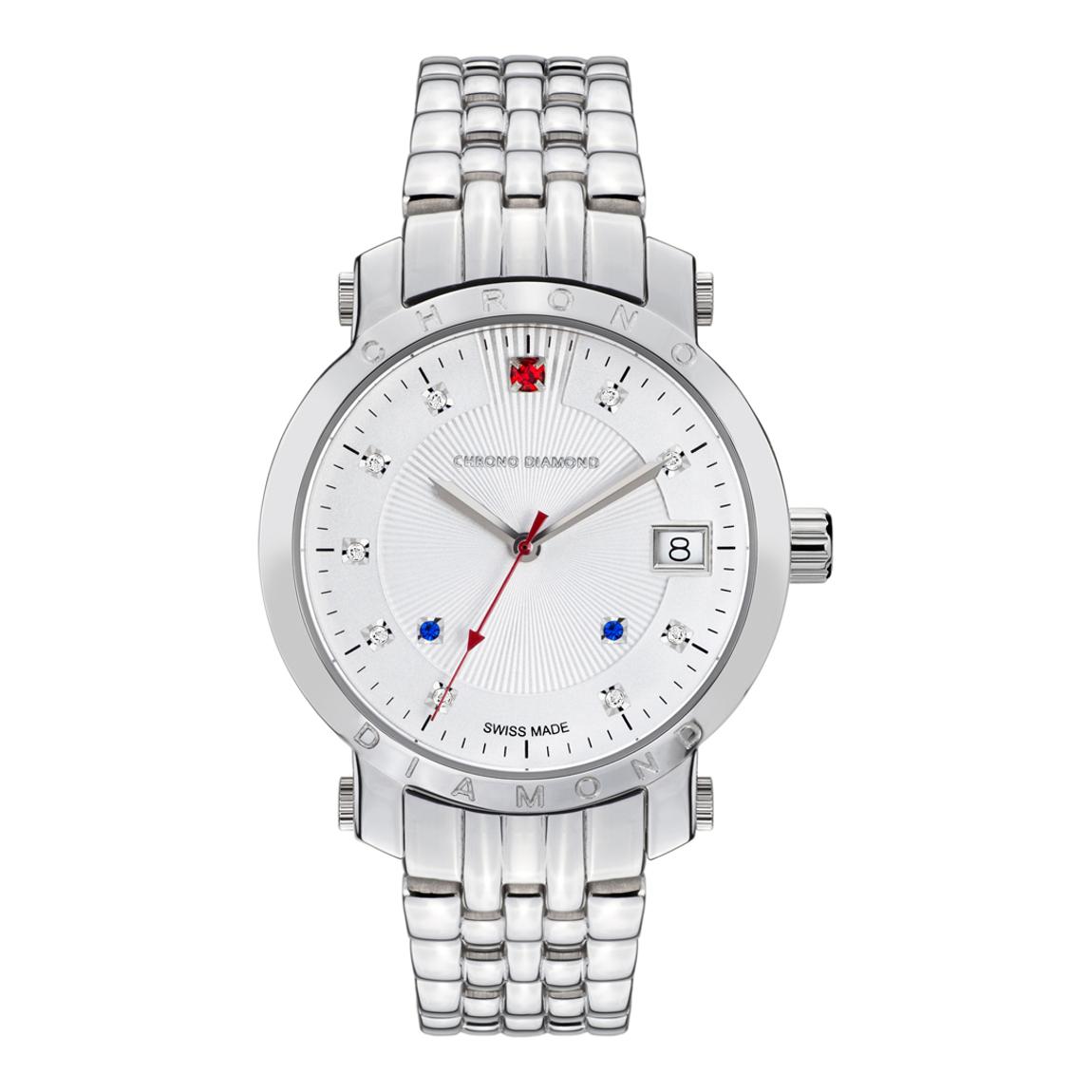 Women's Swiss Silver Diamond Nesta Watch main product photo