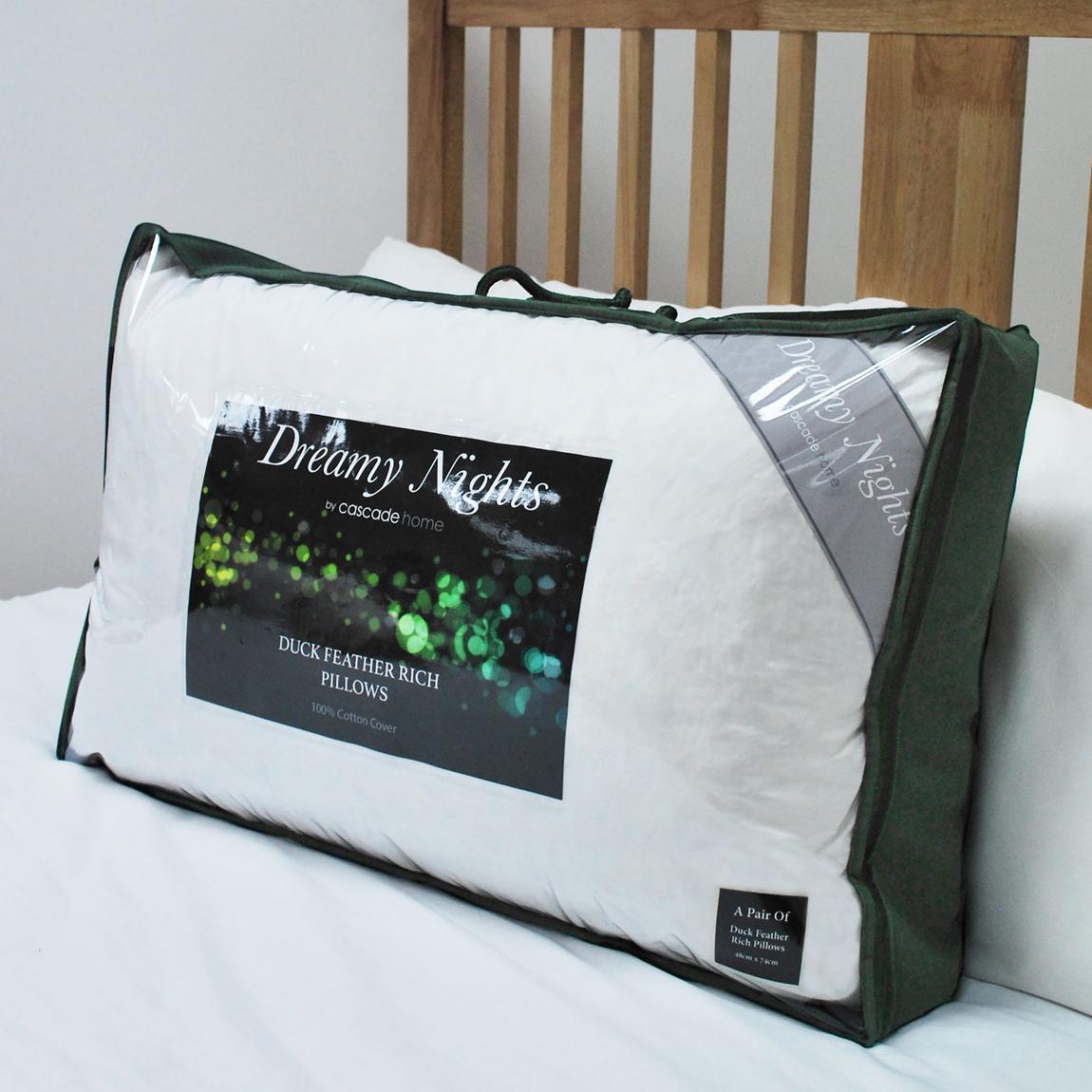 Duck Feather Rich Pair of Pillows main product photo