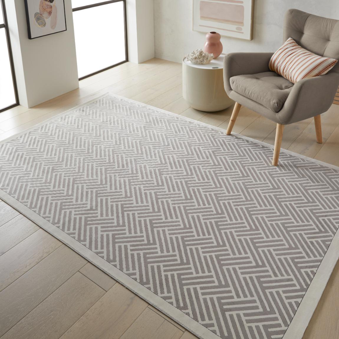 Lugano - Light Grey Ivory - 400cm x 300cm main product photo