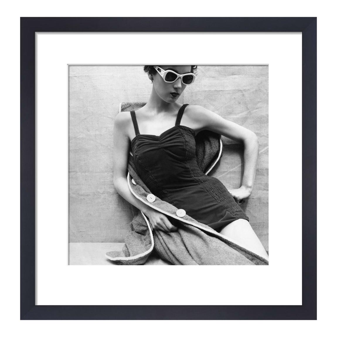 Vogue July 1952 30x30cm Framed Print main product photo
