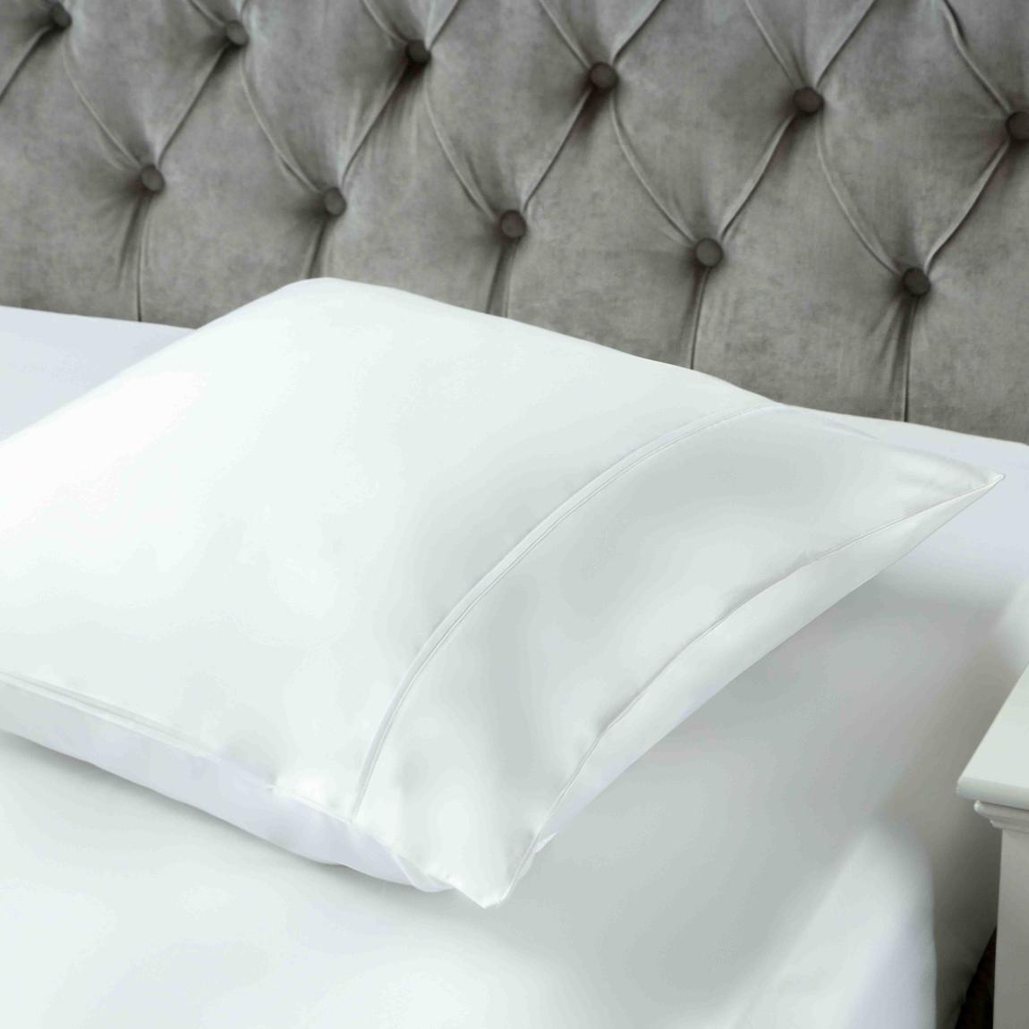 Belledorm Hotel 1200 Thread Count Continental Pillowcase, White main product photo