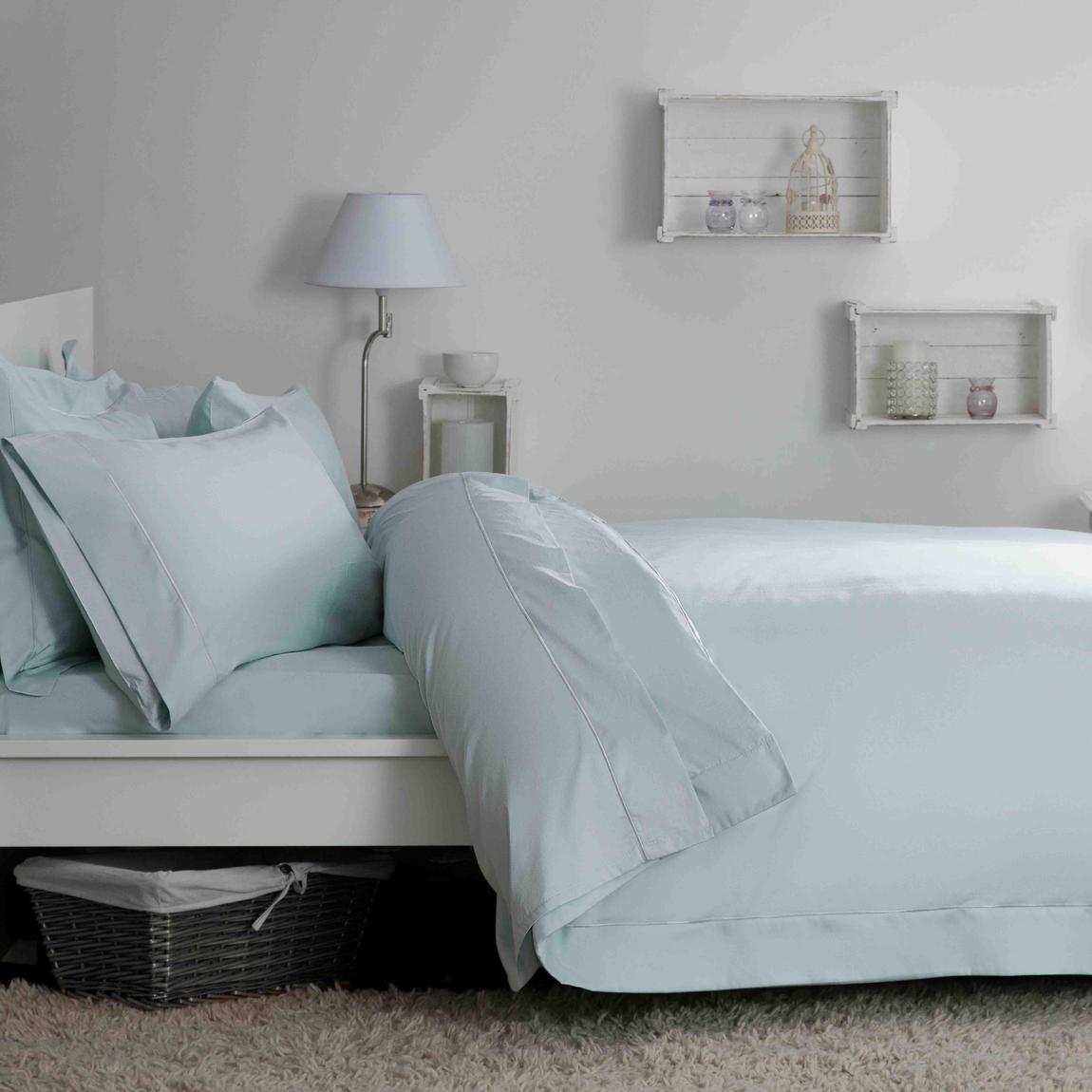 Belledorm Egyptian Cotton 400 Thread Count Oxford Duvet Cover,Single Duck Egg main product photo