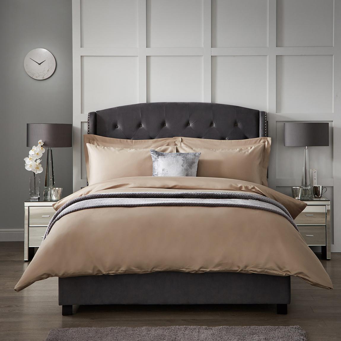 1000TC Double Duvet Cover, Flax main product photo
