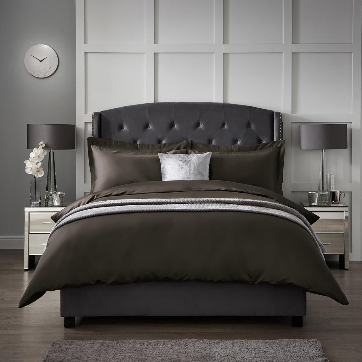 1000TC Super King Duvet Cover, Platinum main product photo