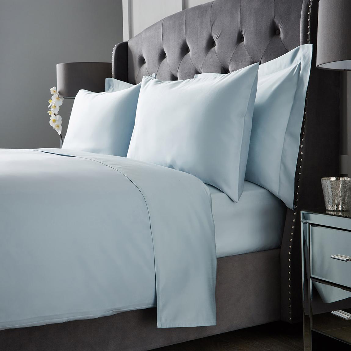 1000TC Double Flat Sheet, Duck Egg main product photo